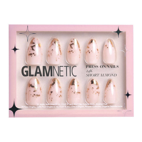 Glamnetic - Short Almond Press-On Nails