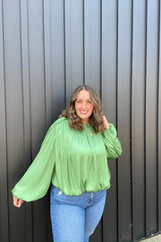 Janie Satin Blouse