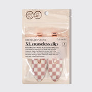 KITSCH - Recycled Plastic XL Creaseless Clips 2pc Set