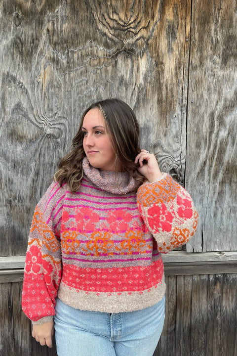 Allison Fuzzy Sweater