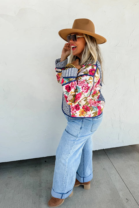 Mae Floral Jacket