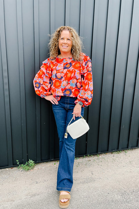 Naomi Floral Blouse