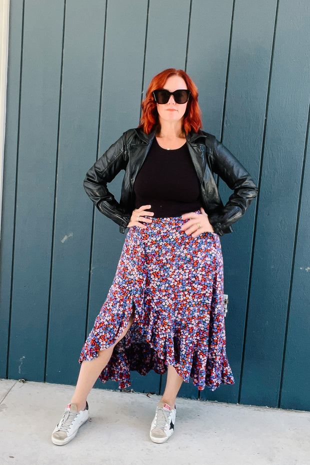 Polly Floral Skirt