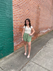 Eden Floral Tulip Shorts