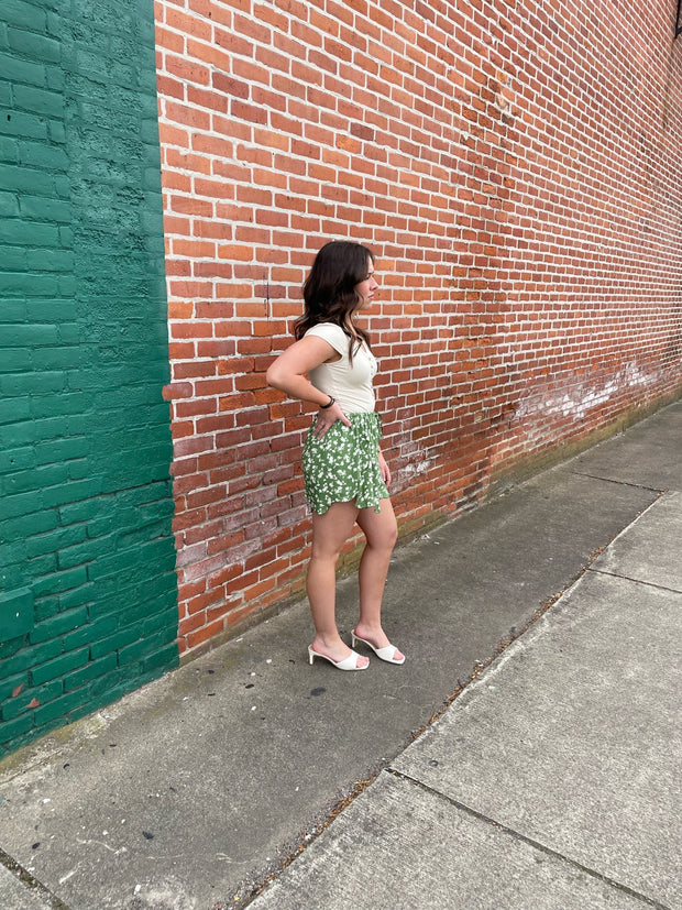 Eden Floral Tulip Shorts