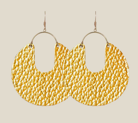 Hammered Gold Leos