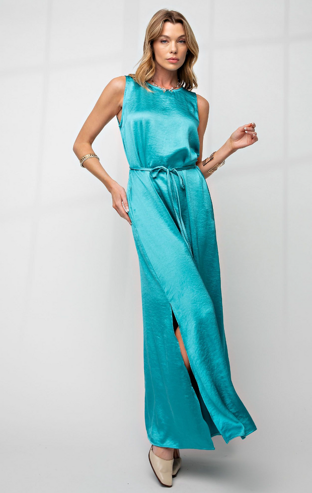 Ethan Satin Maxi Dress
