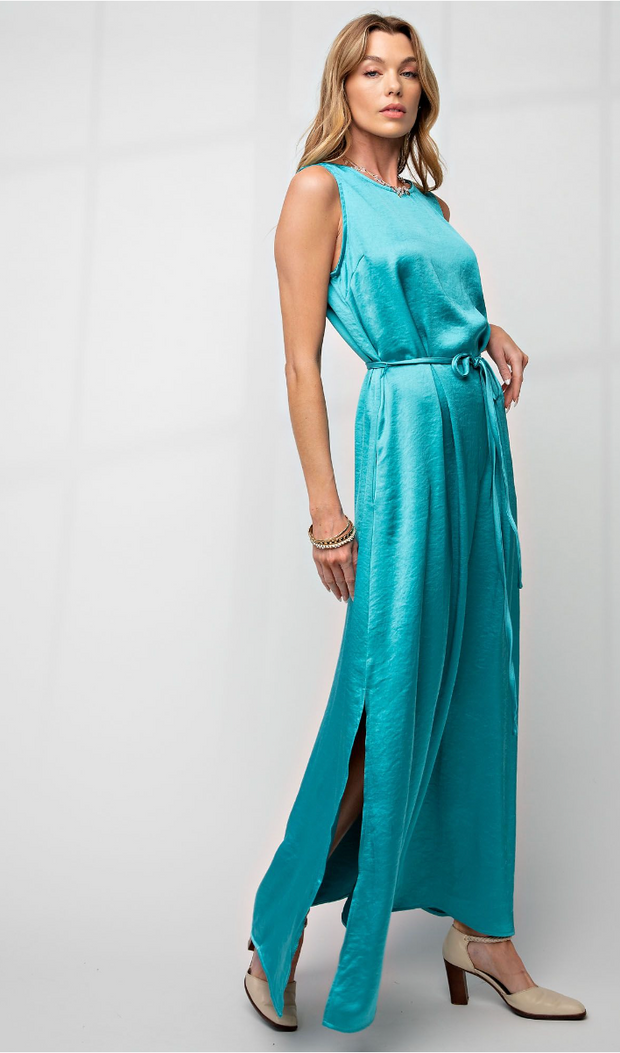 Ethan Satin Maxi Dress