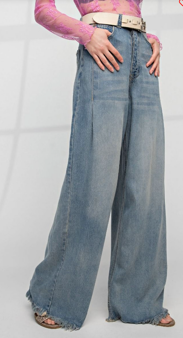 Honey Wide Leg Denim
