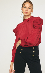 Jordy Satin Blouse