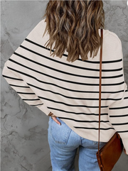 Wynn Striped Oversized Sweater