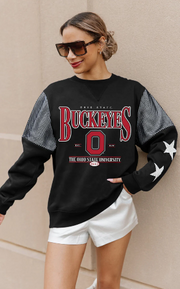 Ohio State Buckeyes Mesh Crewneck