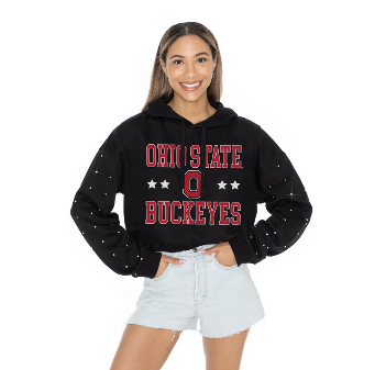 Ohio State Buckeyes Rhinestone Hoodie