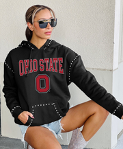 Ohio State Buckeyes Studded Hoodie