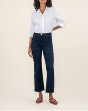 Kelsey High Rise Ankle Flare Jeans