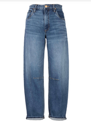 Ashley High Rise Barrel Jeans