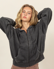 Kristen Zip Up Hoodie