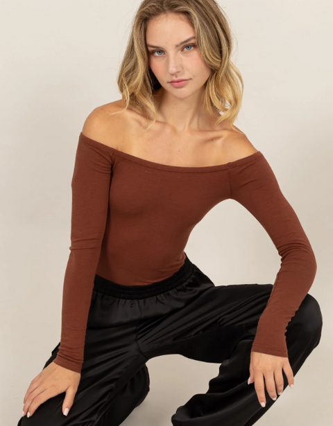 Treza Off Shoulder Bodysuit