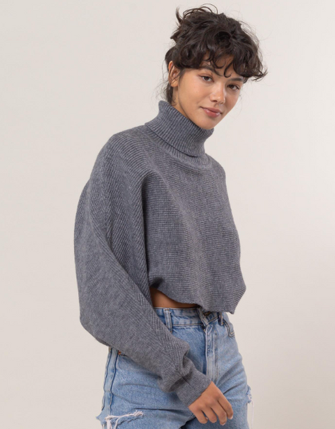 Audrey Cropped Sweater