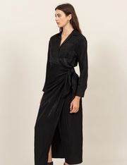 Jaidyn Wrap Midi Dress