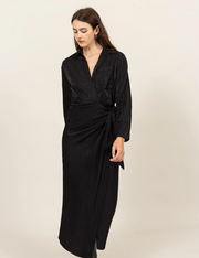 Jaidyn Wrap Midi Dress