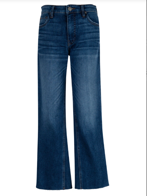 Kelsey High Rise Ankle Flare Jeans