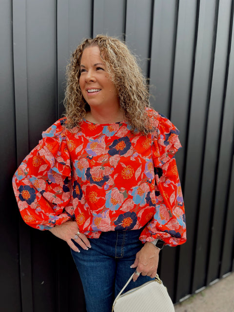 Naomi Floral Blouse