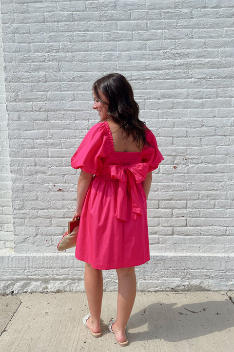Marion Babydoll Mini Dress