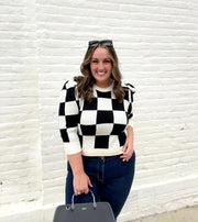 Sammi Checkered Sweater
