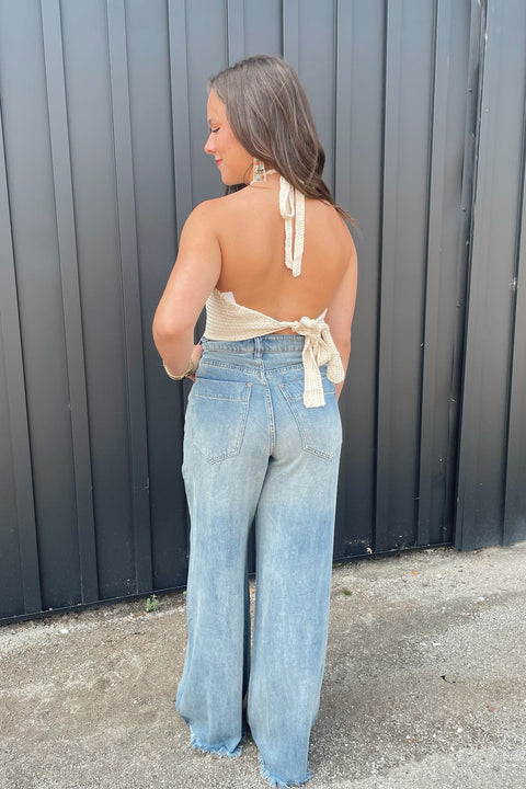 Honey Wide Leg Denim