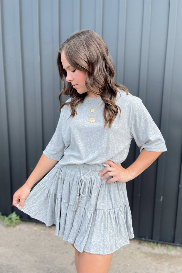 Alexis Crop Top and Mini Skirt Set