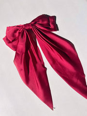 Long Satin Bow