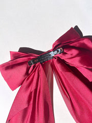 Long Satin Bow