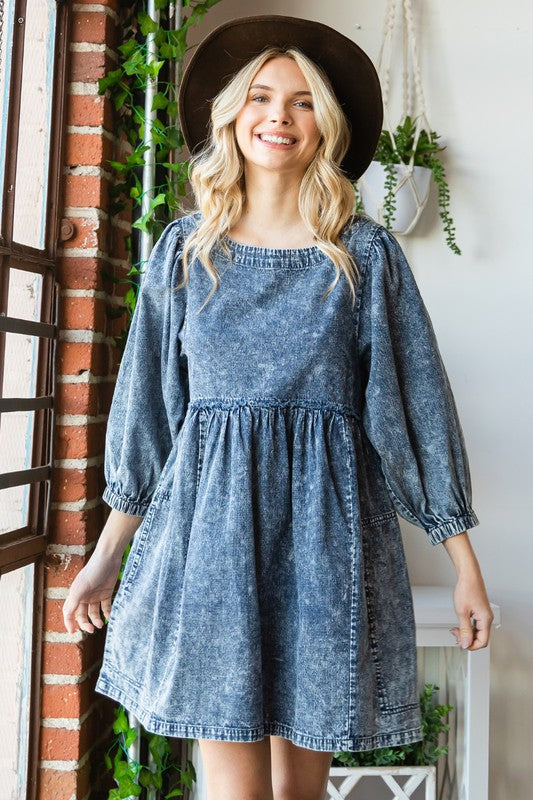 Drew Denim Dress