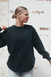 Ohio State Embossed Crewneck