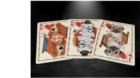 Collectible Playing Cards - Bicycle Poker Dogs