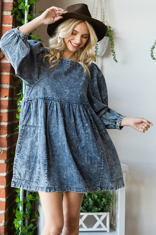 Drew Denim Dress