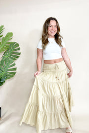 Devyn Tiered Maxi Skirt
