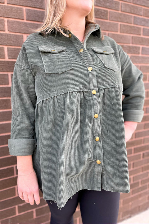 Hazel Corduroy Shirt