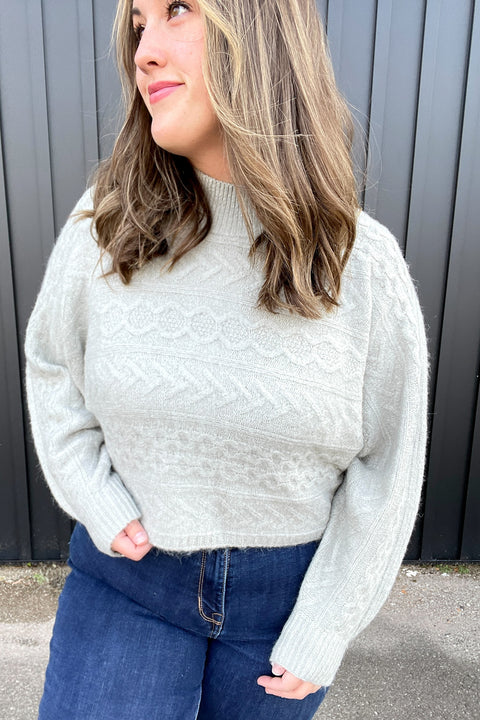 Ronan Cable Knit Sweater