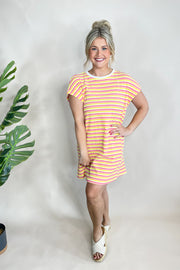 Tanya Striped T-Shirt Dress