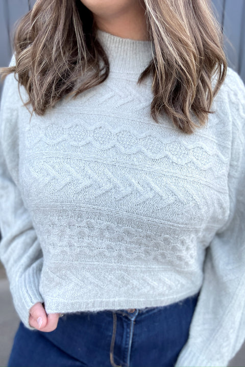 Ronan Cable Knit Sweater
