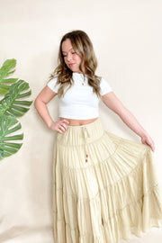 Devyn Tiered Maxi Skirt
