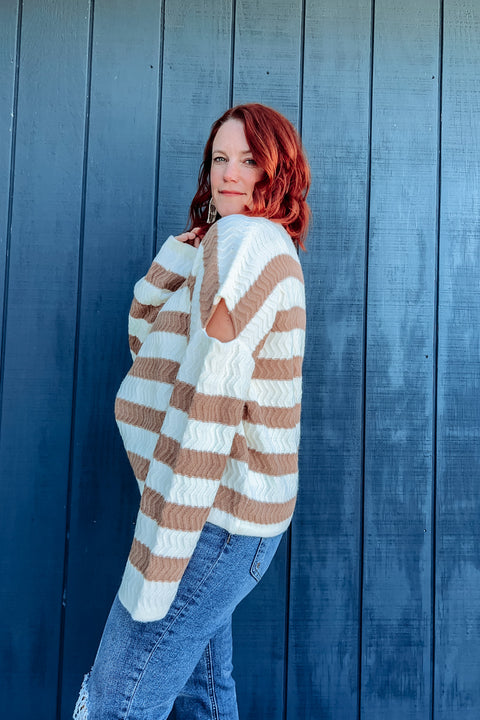 Atlas Striped Sweater