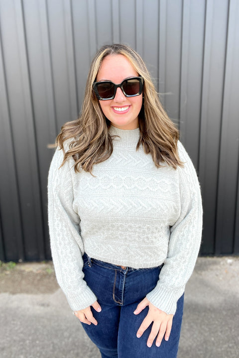Ronan Cable Knit Sweater