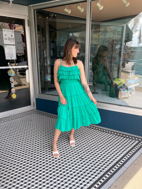 Harley Tiered Midi Dress