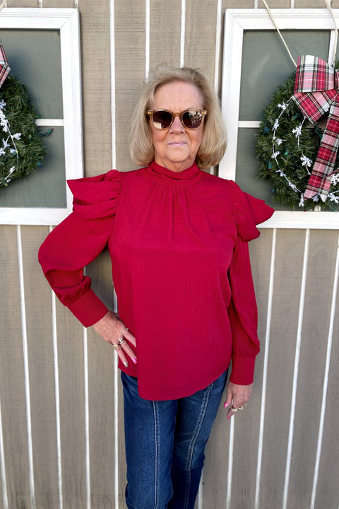 Jordy Satin Blouse
