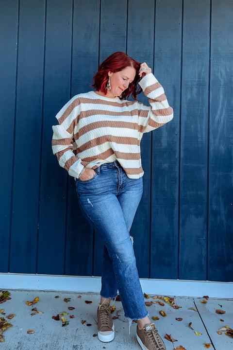 Atlas Striped Sweater