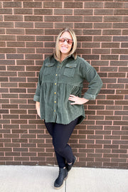 Hazel Corduroy Shirt