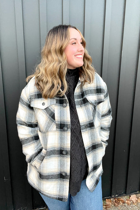 Alexis Plaid Shacket